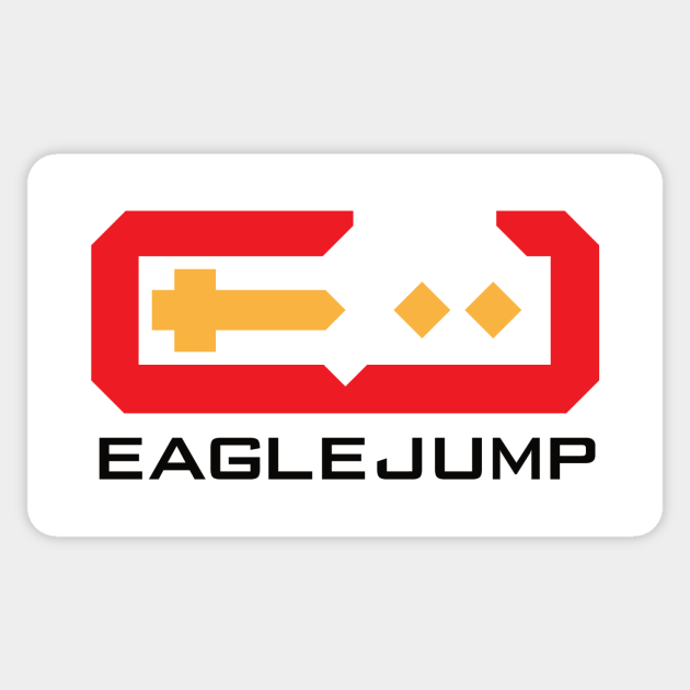 New Game! Eagle Jump (Light) New Game Sticker TeePublic
